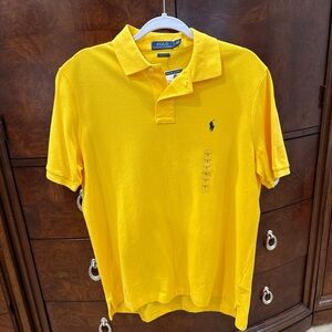 Polo by Ralph Lauren Men's Bright Yellow Polo Shirt